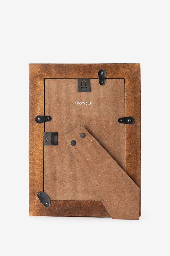 Sissy-Boy Lichtblauwe fotolijst met geblokte omlijsting