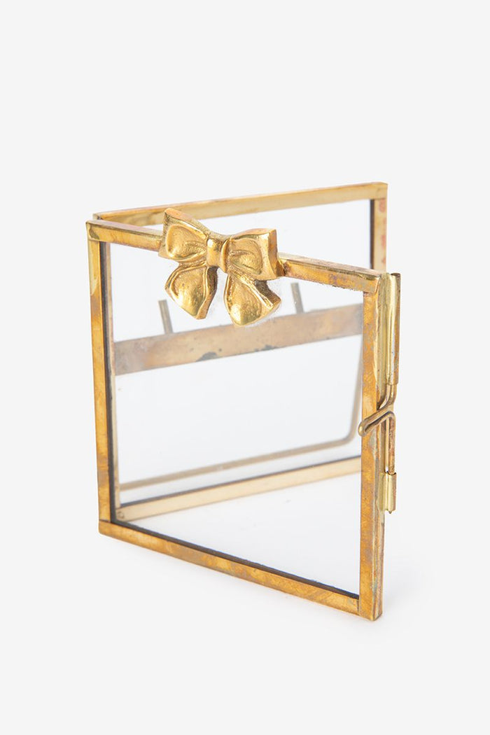 Sissy-Boy Goudkleurig fotolijstje met strik