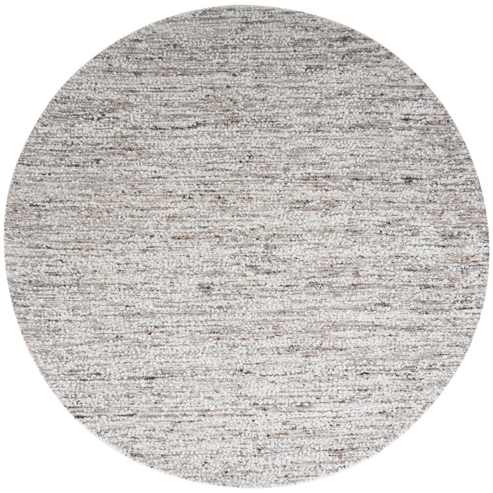 Veer Carpets - Vloerkleed Mica Naturel|Brown Rond ø160 cm