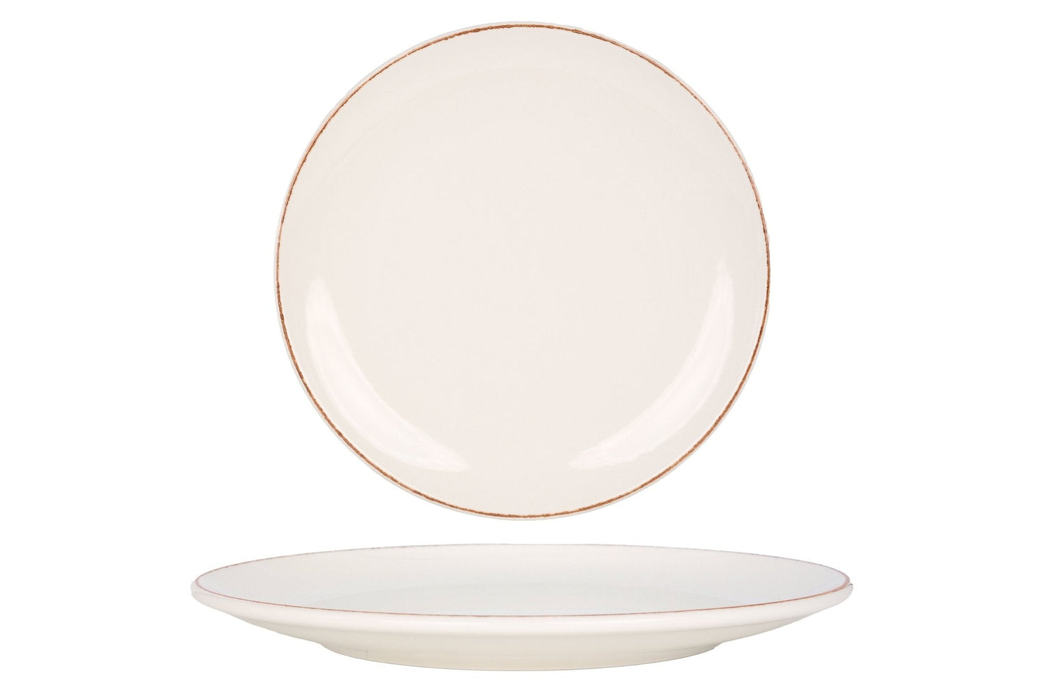 Bonna Dinerbord - Retro - Porselein - 30 cm - set van 6