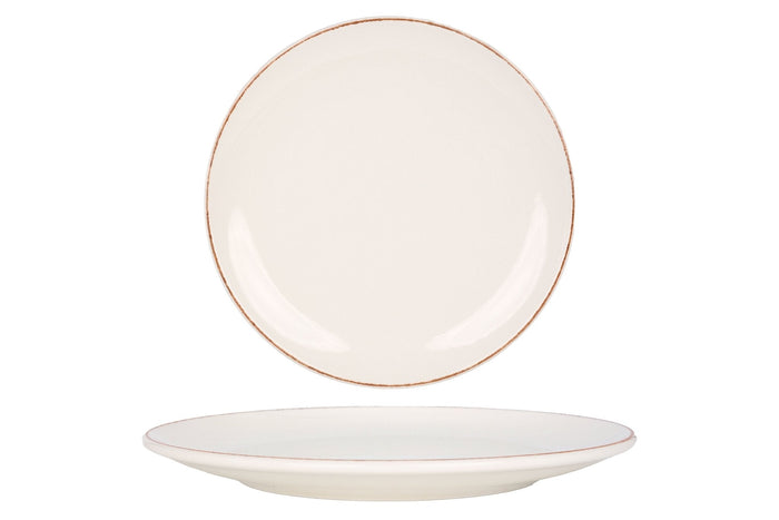 Bonna Dinerbord - Retro - Porselein - 30 cm - set van 6