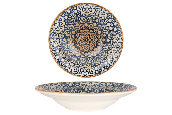 Bonna Pastabord - Alhambra - Porselein - 24 cm (400cc) - set van 2