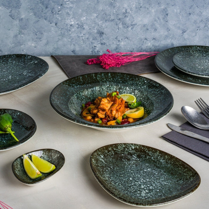 Bonna Dinerbord - Cosmos - Porselein - 33 cm - set van 6