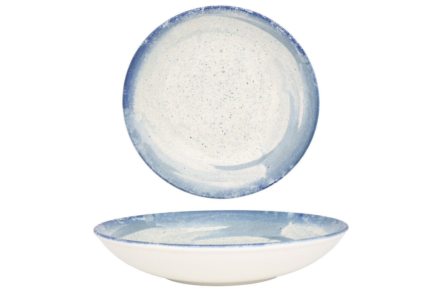 Bonna Diep bord - Harena - Porselein - 25 cm (1300cc) - set van 6