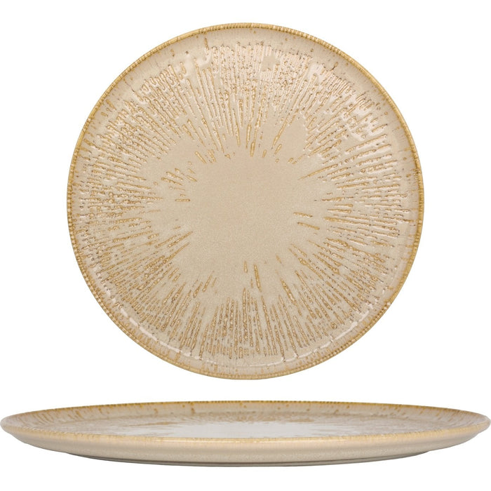 Bonna Pizzabord - Sand Snell - Porselein - 32 cm - set van 2