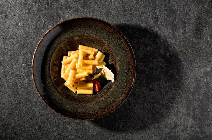 Bonna Pastabord - Ore Tierra - Porselein - 27 cm (450cc) - set van 2