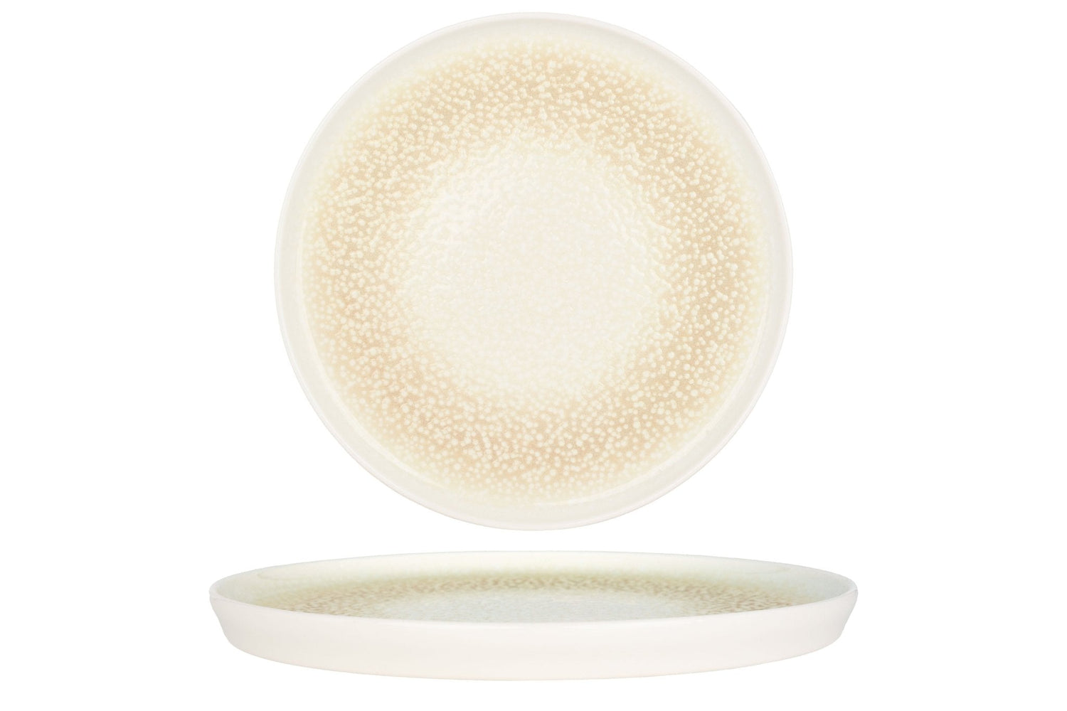 Rinart Gebaksbord - Dotti - Porselein - 20 cm - set van 6