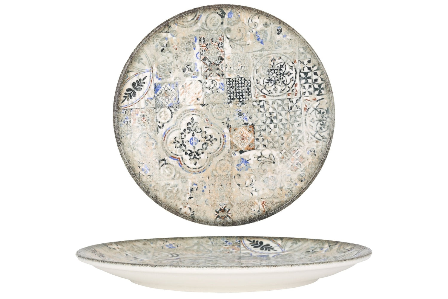 Rinart Dinerbord - Miriana - Porselein - 27 cm - set van 6