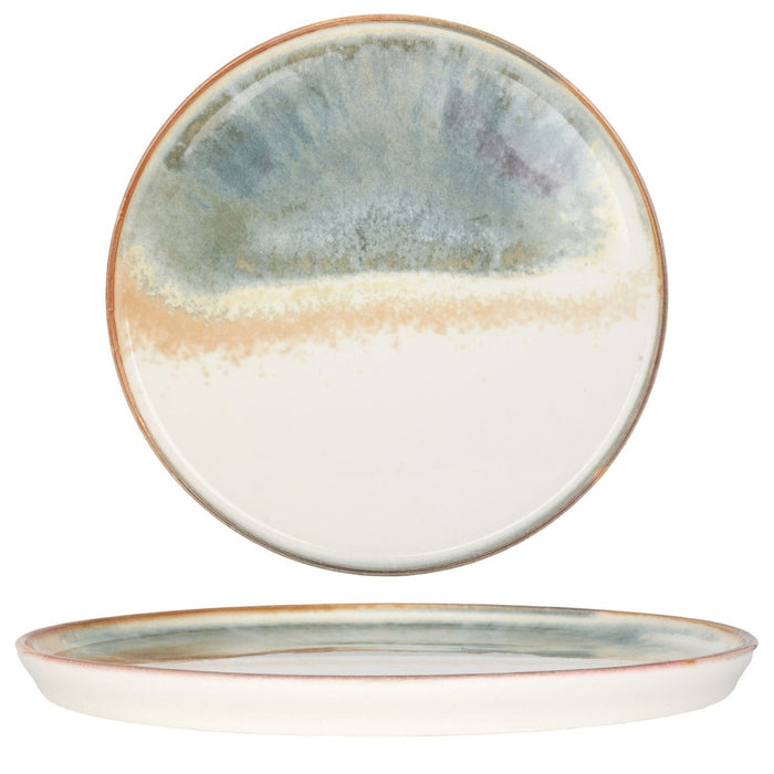 Bonna Gebaksbord - Fium - Porselein - 22 cm - set van 6