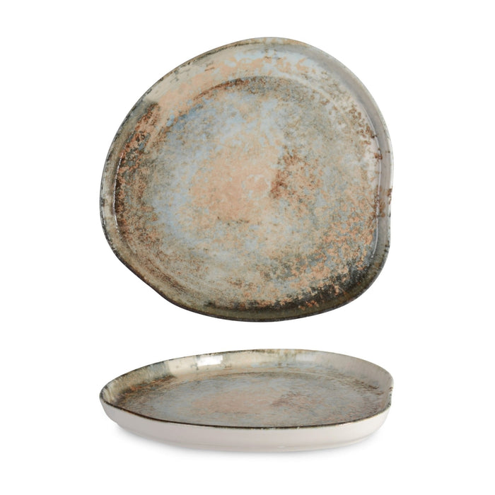 Rinart Gebaksbord - Obvara - Porselein - 20 cm - set van 6