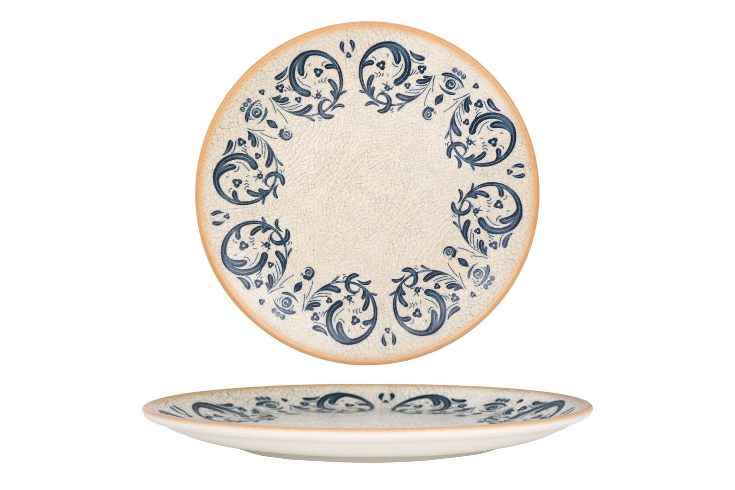 Bonna Dinerbord - Viento - Porselein - 25 cm - set van 6
