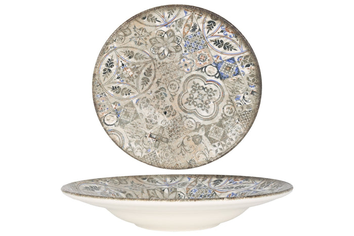 Rinart Pastabord - Miriana - Porselein - 27 cm (400cc) - set van 2