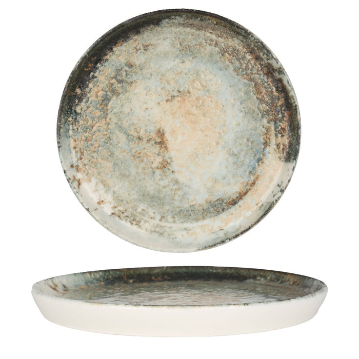 Rinart Gebaksbord - Obvara - Porselein - 17 cm - set van 6