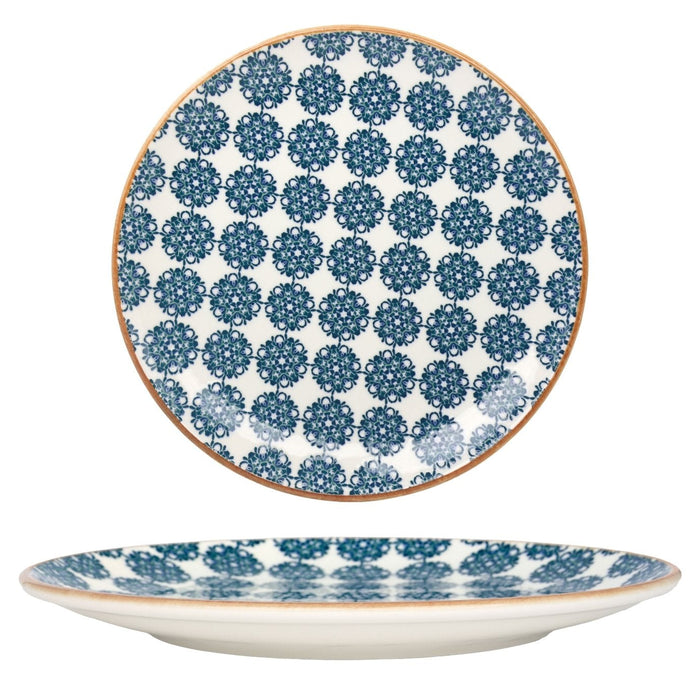 Bonna Dinerbord - Lotus - Porselein - 25 cm - set van 6