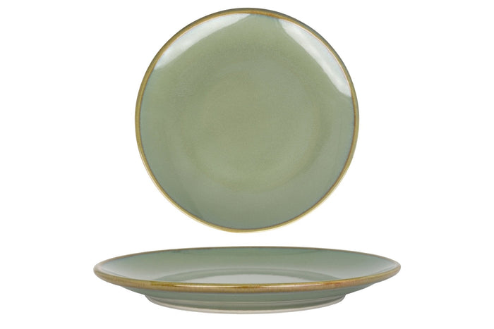 Bonna Dinerbord - Sage Hygge - Porselein - 27 cm - set van 6