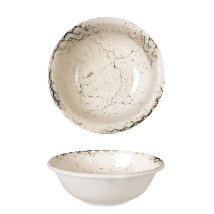 Rinart Kommetje - Remnant - Porselein - 16 cm - set van 6