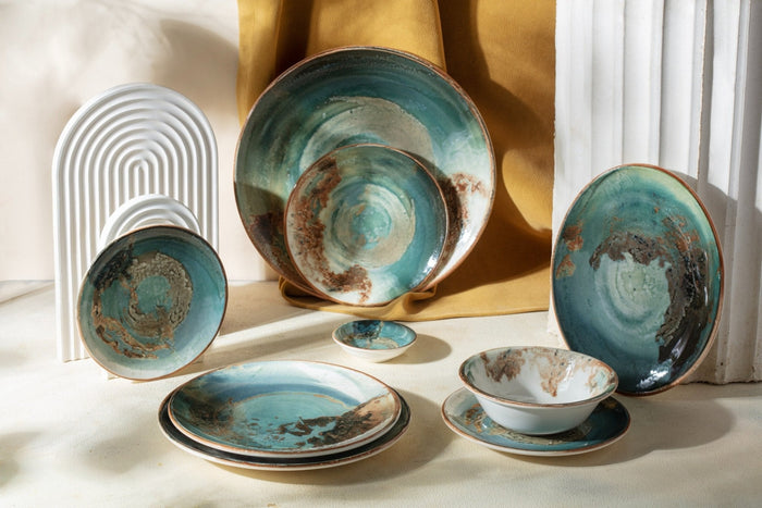 Bonna Dinerbord - Futura - Porselein - 27 cm - set van 6