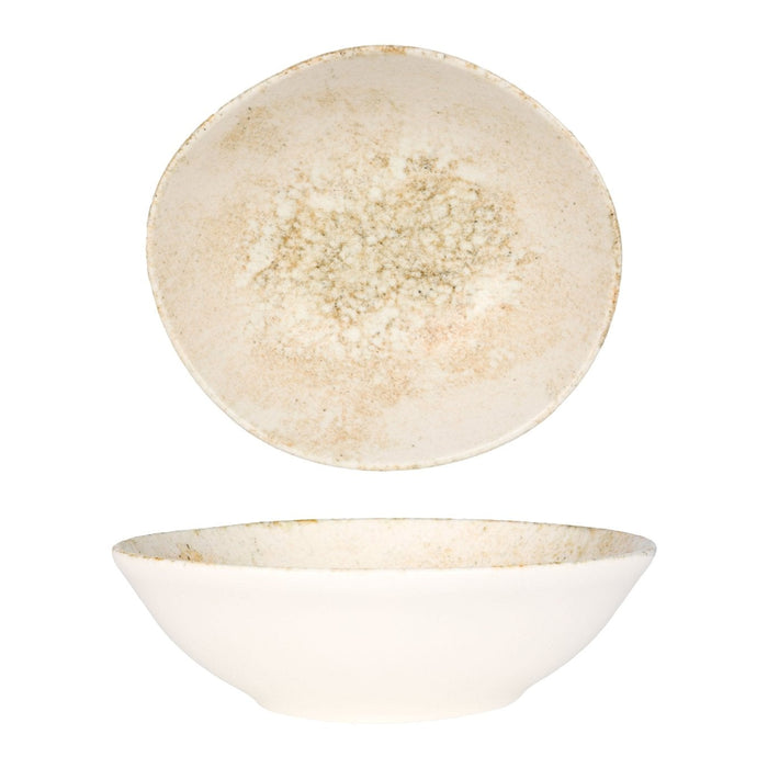 Bonna Kommetje - Nacrous - Porselein - 18 cm (470cc) - set van 6