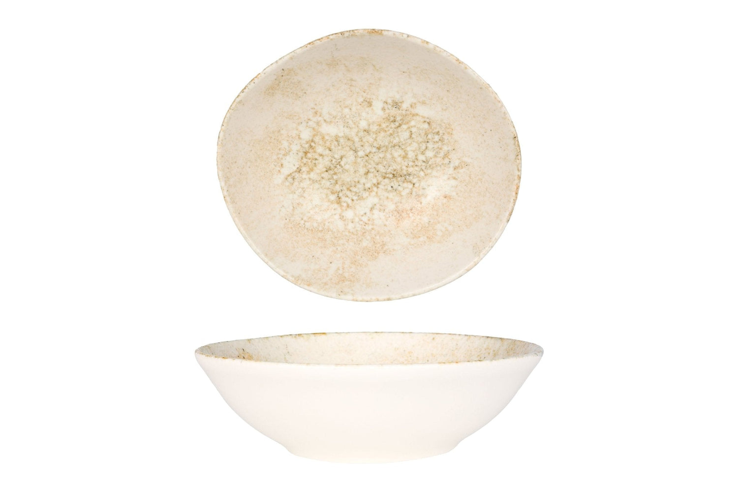 Bonna Kommetje - Nacrous - Porselein - 18 cm (470cc) - set van 6