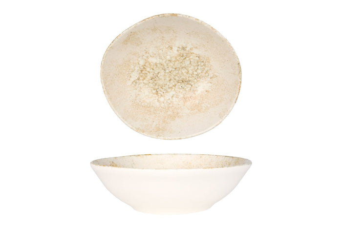 Bonna Kommetje - Nacrous - Porselein - 18 cm (470cc) - set van 6