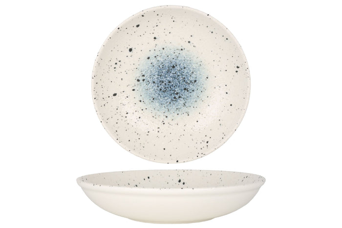 Rinart Diep bord - Splash - Porselein - 25 cm (1200cc) - set van 6