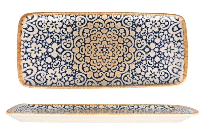 Bonna Serveerschaal - Alhambra - Porselein - 34x16 cm - set van 2