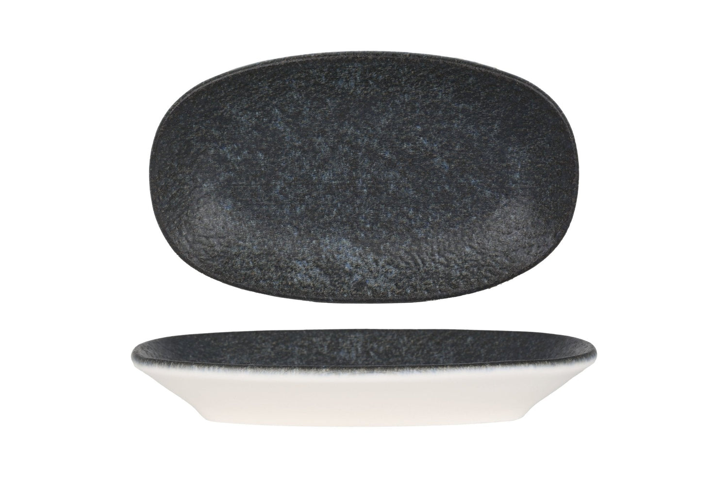 Bonna Serveerschaal - Vega - Porselein - 19x11 cm - set van 2