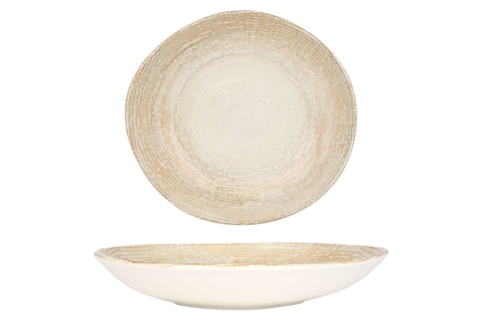 Bonna Diep bord - Patera - Porselein - 26 cm (1000cc) - set van 6