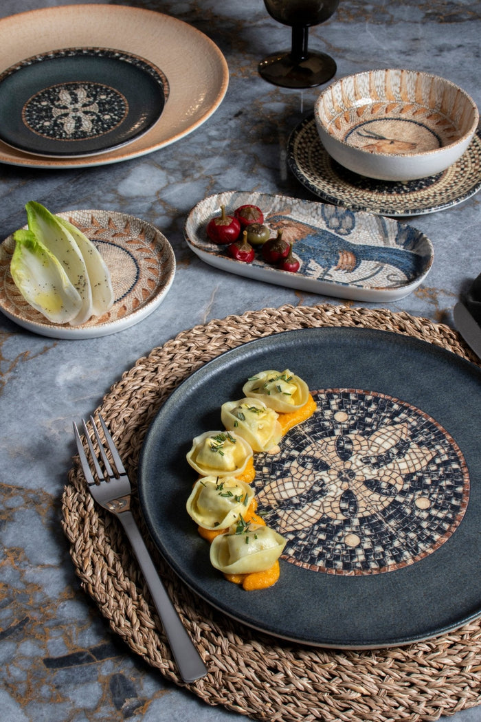 Bonna Pizzabord - Mesopotamia - Porselein - 32 cm - set van 2