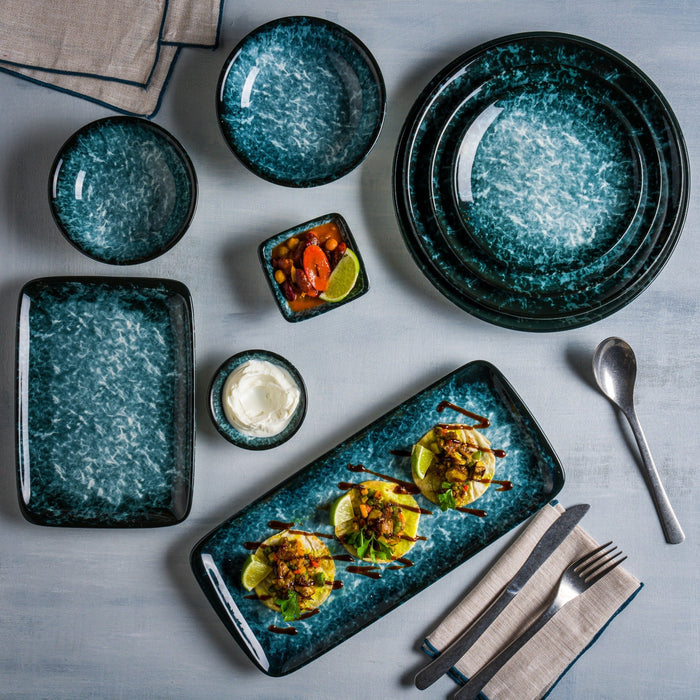 Bonna Dinerbord - Sepia - Porselein - 27 cm - set van 6