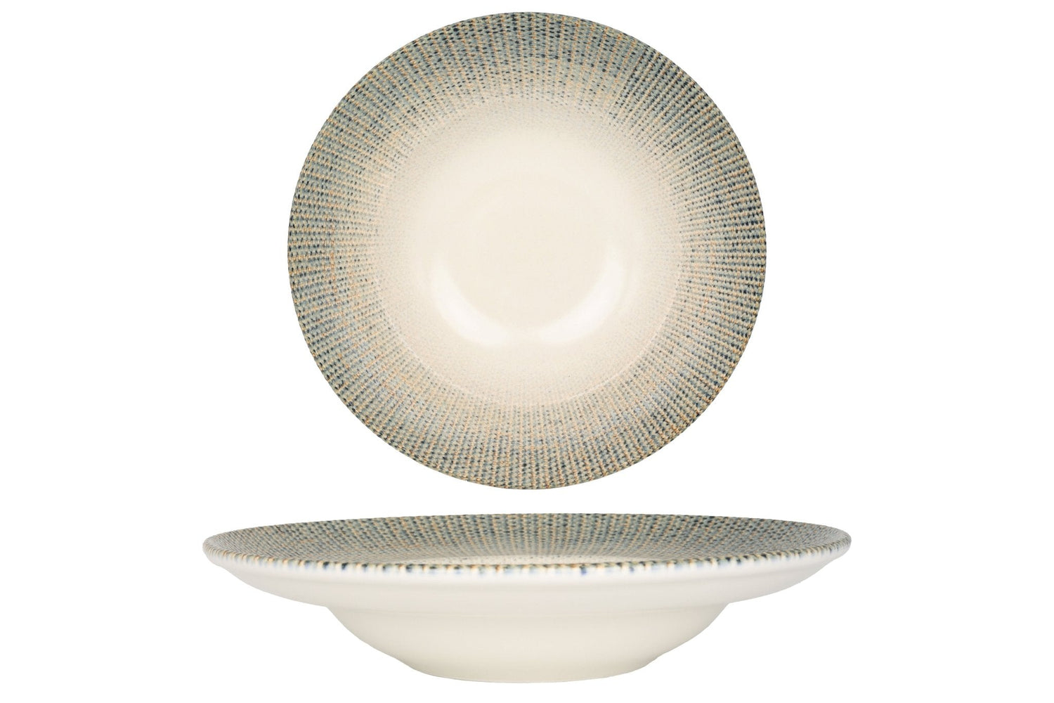 Bonna Pastabord - Sway - Porselein - 27 cm (450cc) - set van 2