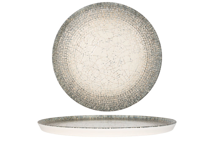 Rinart Dinerbord - Olmeca - Porselein - 28 cm - set van 6