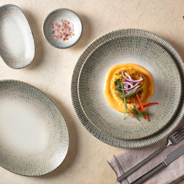 Bonna Kommetje - Sway - Porselein - 16 cm (400cc) - set van 6