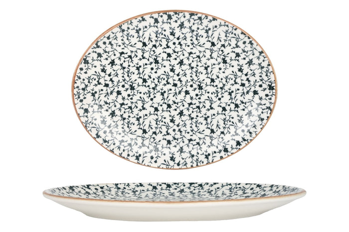 Bonna Serveerschaal - Calif - Porselein - 31x24 cm - set van 2