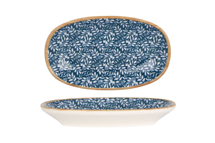 Bonna Serveerschaal - Lupin - Porselein - 15x8.5 cm - set van 4