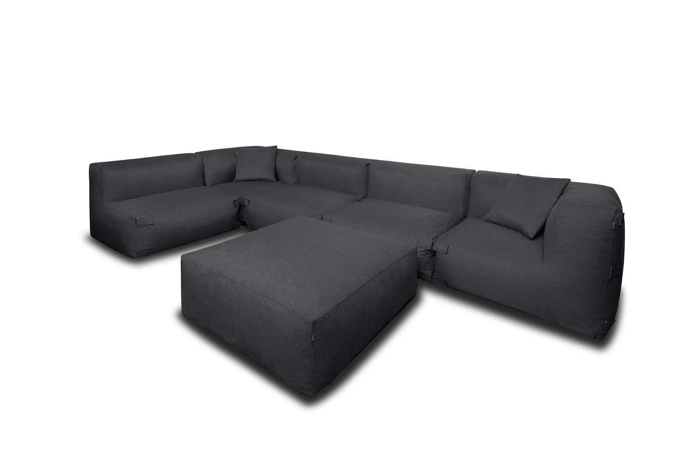 Feel Furniture - Binnen & Buiten bank - Odin - 5 Persoonsbank - Z…