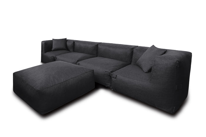 Feel Furniture - Binnen & Buiten bank - Odin - 4 Persoonsbank - Z…
