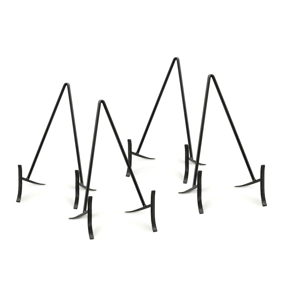 vtwonen - Bordenstandaard sierborden - Zwart - 11x20cm - Set van 4