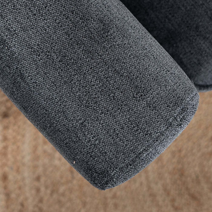 Bronx71 Scandinavische bank 2-zits Orlando stof gemêleerd antraciet