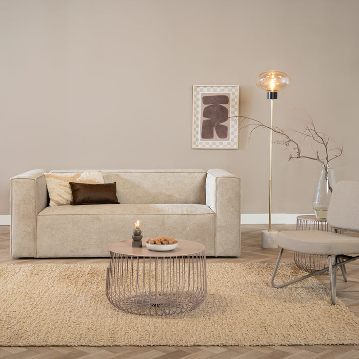 Bronx71 Salontafel Senna metaal taupe