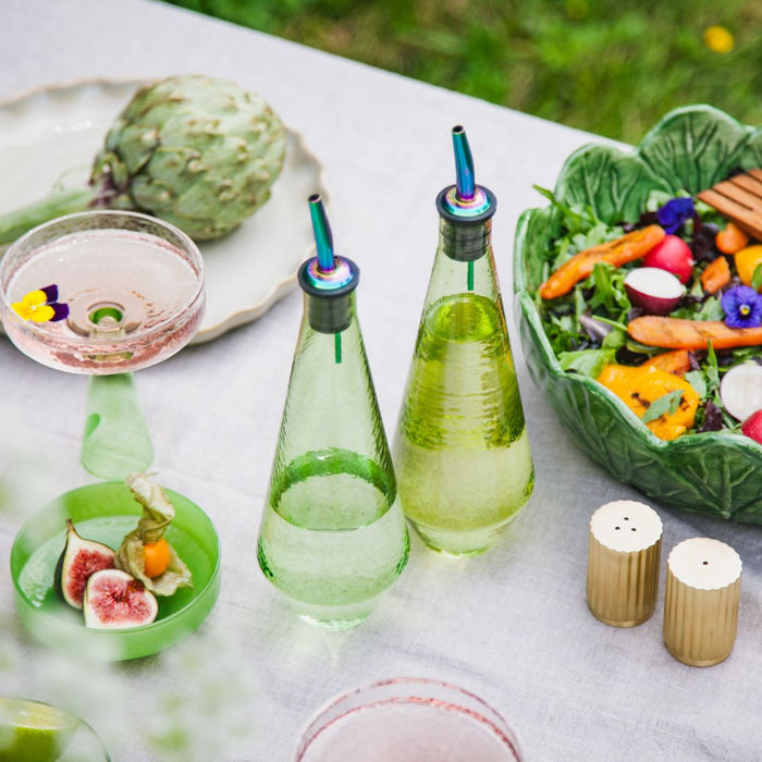 Brût Homeware, Olie | Azijn set Claude, groen