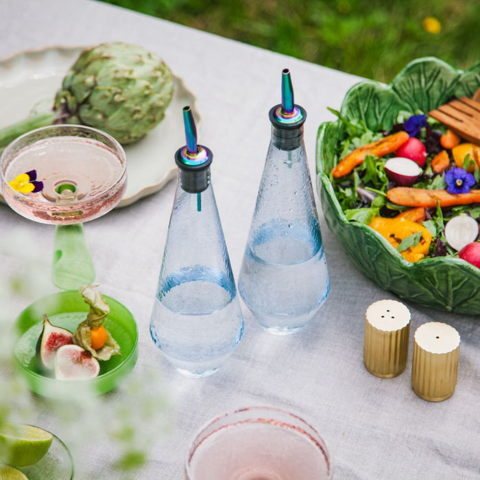 Brût Homeware, Olie | Azijn set Claude, blauw