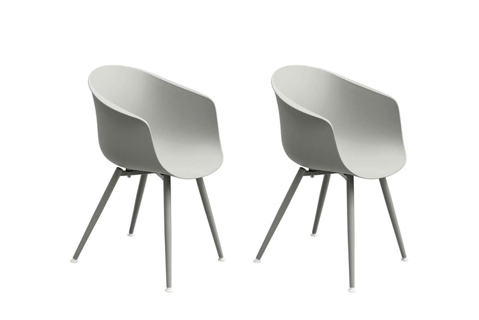 Feel Home - Luxe eettafel voor buiten - 200x90 cm - Met 6 kuipstoelen…