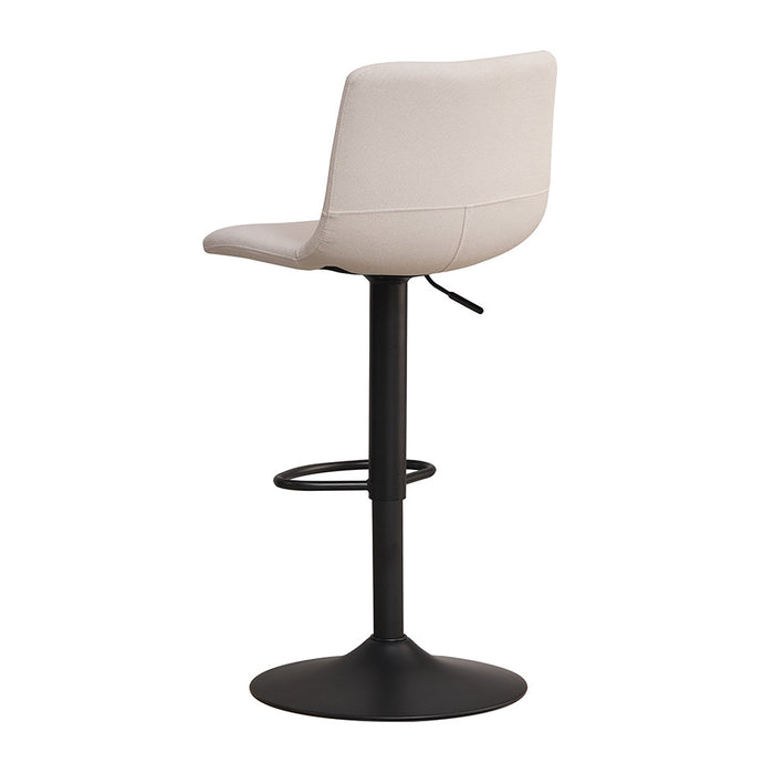 Bronx71 Scandinavische barkruk Eva draaibaar gerecyclede stof beige