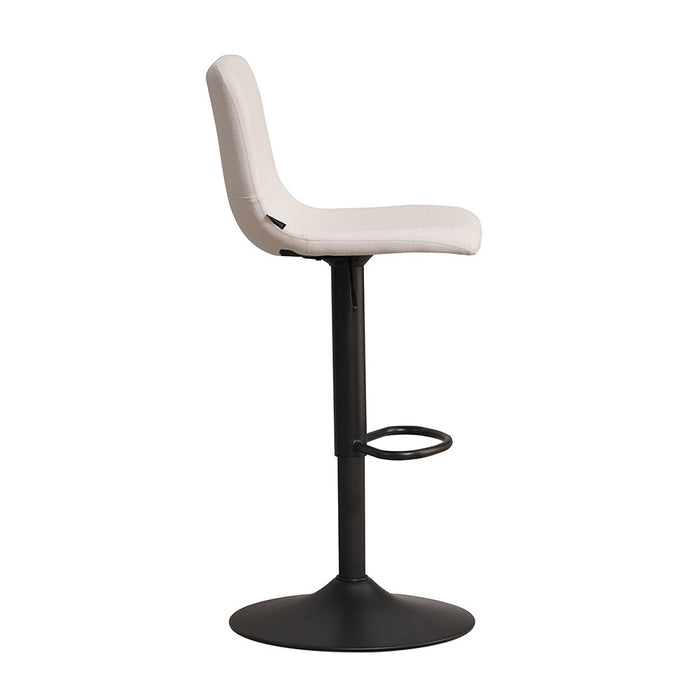 Bronx71 Scandinavische barkruk Eva draaibaar gerecyclede stof beige