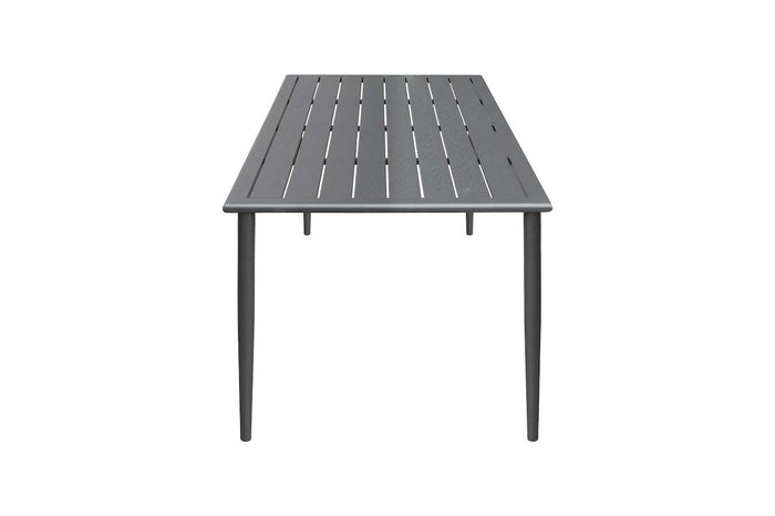Feel Home - Luxe eettafel voor buiten - 200x90 cm - Met 6 kuipstoelen…