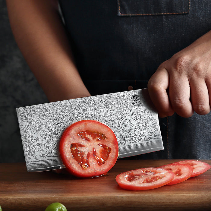 Homizu Kajiya Hakmes - AUS10 Damast|G10 - zwart - doos