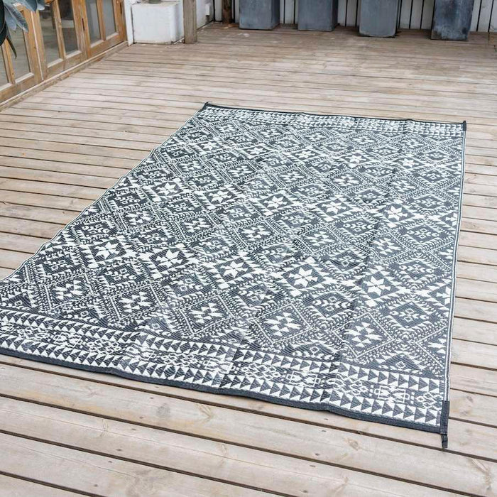 Feel Furniture - Vloerkleed voor buiten - 280x370cm - Zwartwit