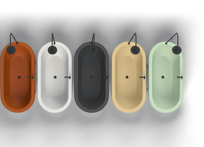 Chill-Dept. - Gardentub Lagoon Outdoor Badkuip Dark Olive Green