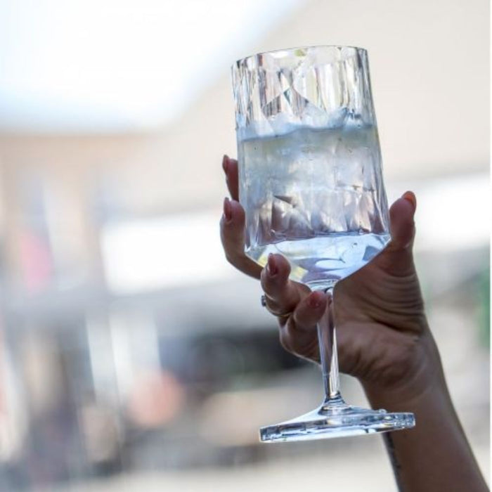 Wijnglas, 0.3 L, Set van 2, Organic, Transparant - Koziol | Club No. 4